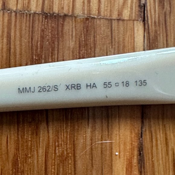 Marc by Marc Jacobs Large Sunglasses Brown and Cream Style MMJ 262/S - Picture 7 of 9